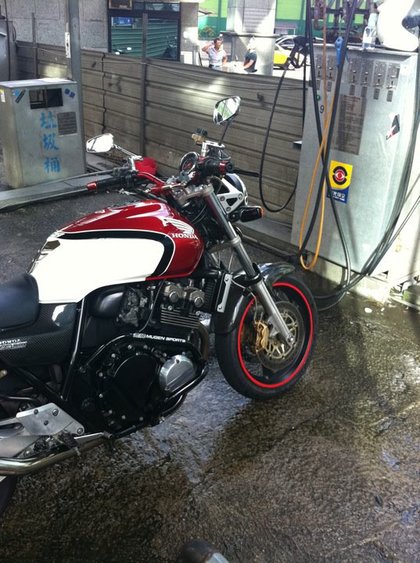 騎完車再累，一定要先洗車。